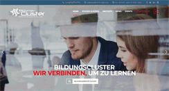 Desktop Screenshot of bildungscluster.at